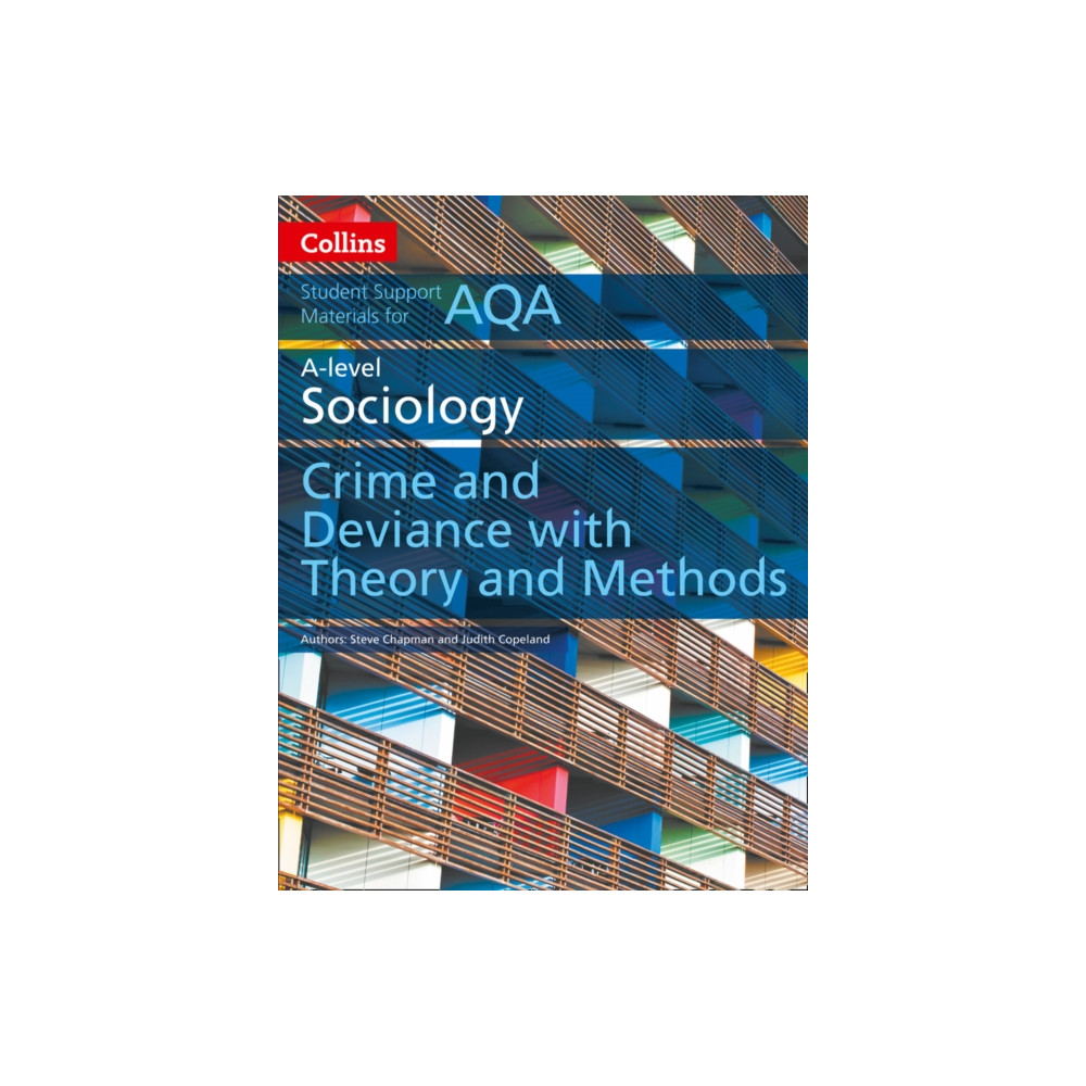 Produktbild för AQA A Level Sociology Crime and Deviance with Theory and Methods (häftad, eng)