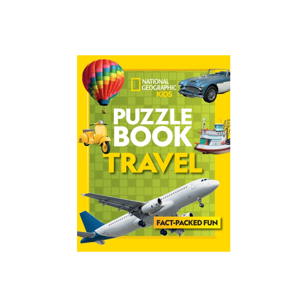 Produktbild för Puzzle Book Travel (häftad, eng)