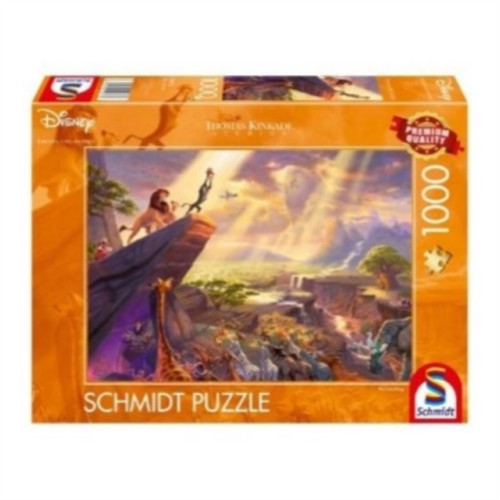 Asmodee Disney Dreams Collection - The Lion King by Thomas Kinkade 1000 Piece Schmidt Puzzle (häftad, eng)