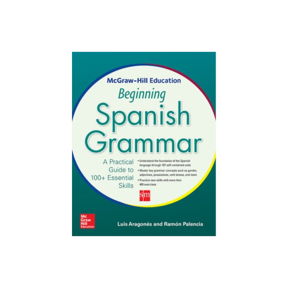 Produktbild för McGraw-Hill Education Beginning Spanish Grammar (häftad, eng)