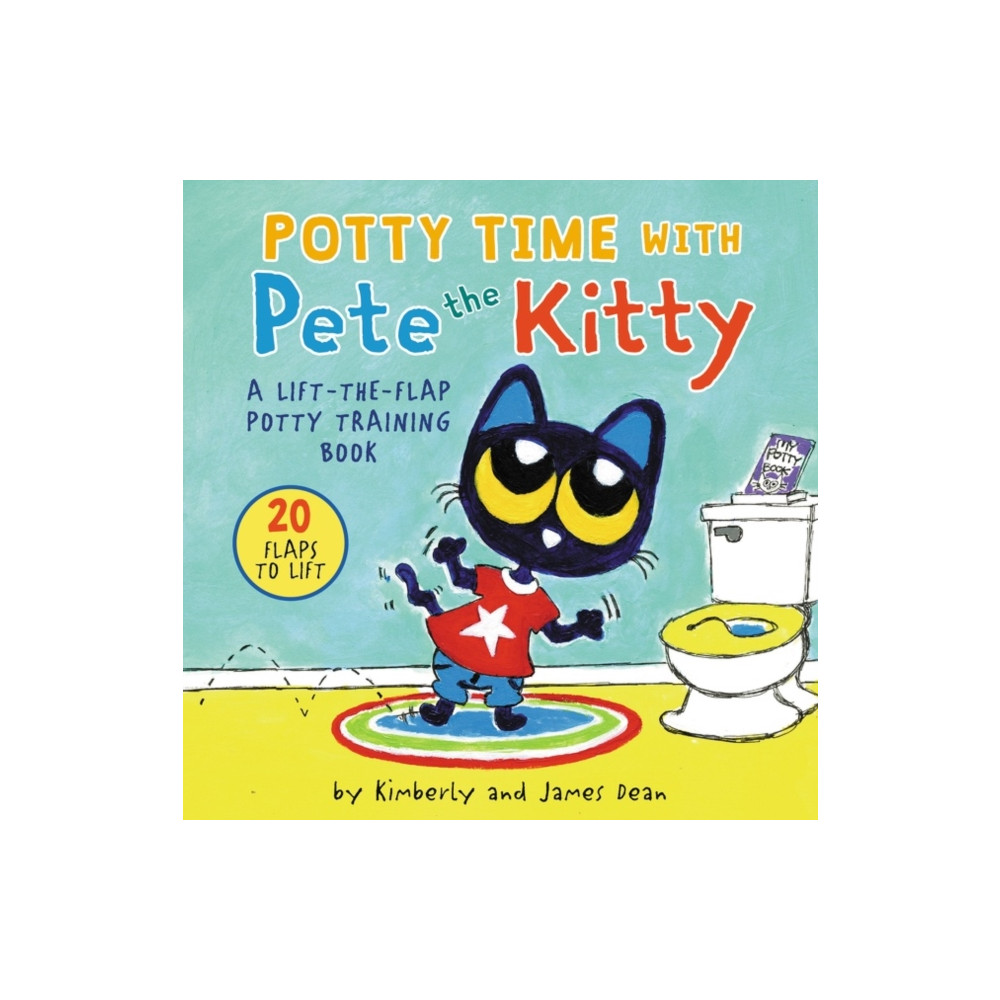 Produktbild för Potty Time with Pete the Kitty (bok, board book, eng)