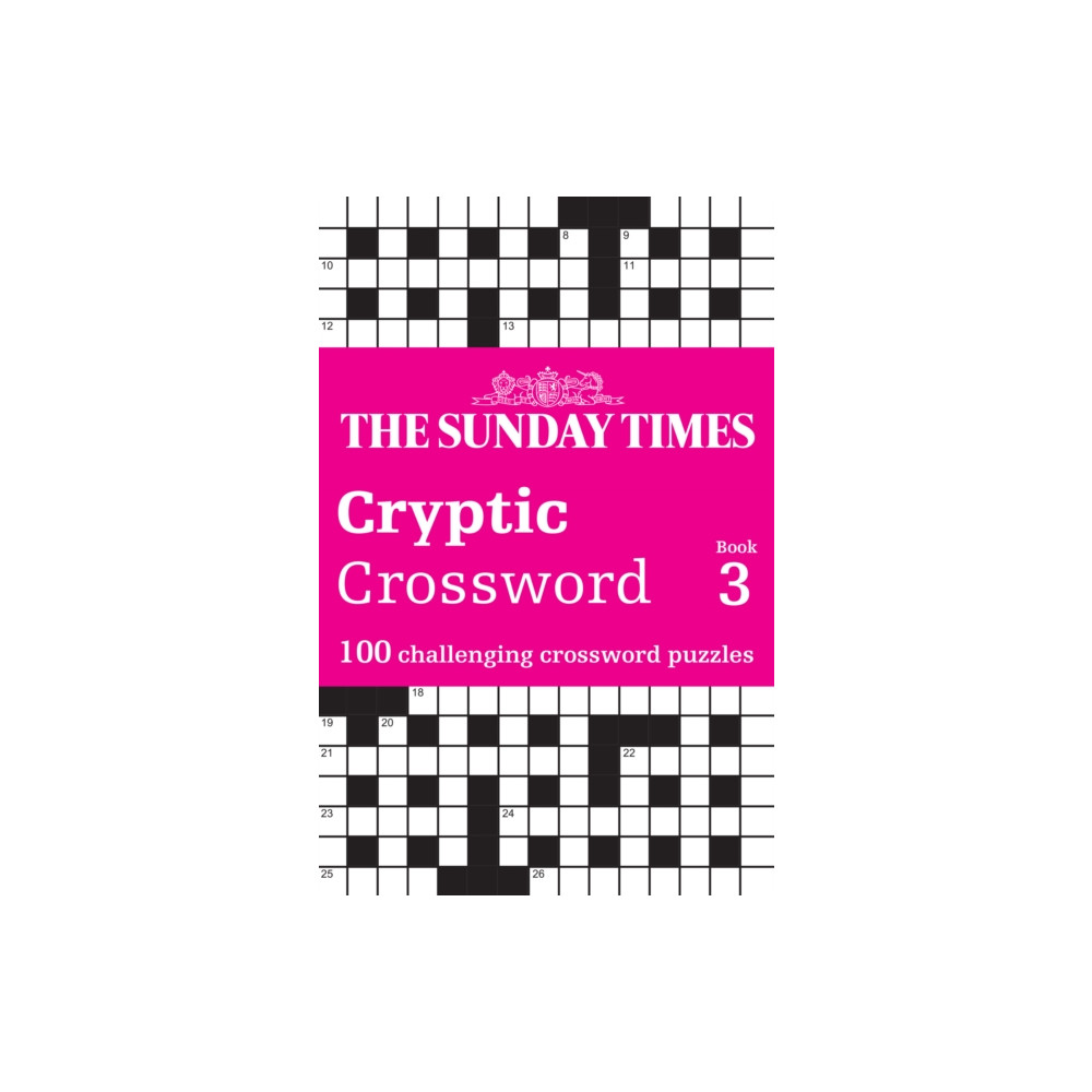 Produktbild för The Sunday Times Cryptic Crossword Book 3 (häftad, eng)