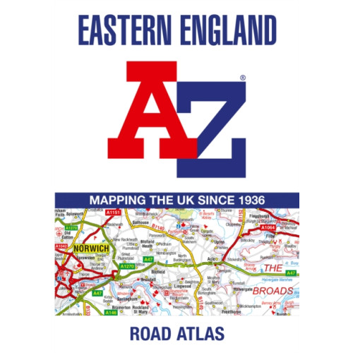 HarperCollins Publishers Eastern England A-Z Road Atlas (häftad, eng)