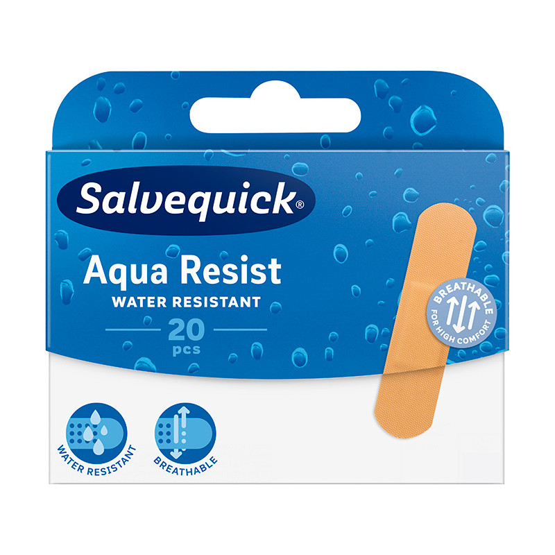 Produktbild för Salvequick Aqua Resist Plåster 20st