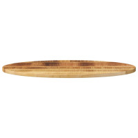 Produktbild för Bordsskiva 140x50x2,5 cm oval massivt mangoträ