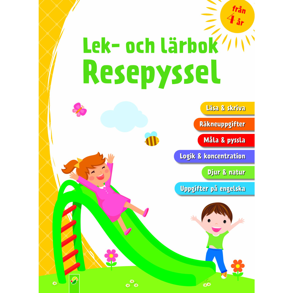 Produktbild för Lek & lärbok : resepyssel (häftad)