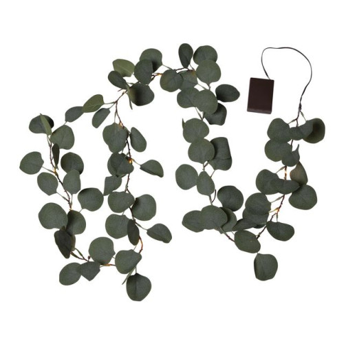 STAR TRADING Ljusslinga STAR T Eucalyptus timer 180cm