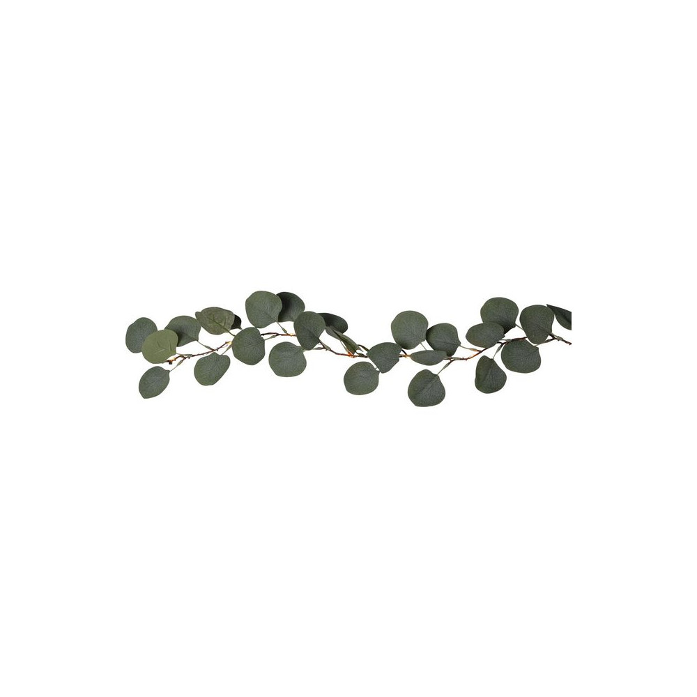 Produktbild för Ljusslinga Eucalyptus timer 180cm