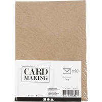 Produktbild för Focus Envelope 115x160 Brown 120g 50 pcs