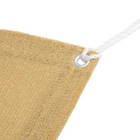 Produktbild för Tältmatta sandfärgat 250x300 cm HDPE