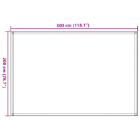 Produktbild för Tältmatta sandfärgat 200x300 cm HDPE