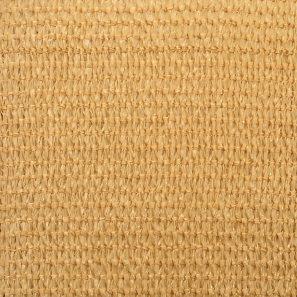 Produktbild för Solsegel 160 g/m² fyrkantig sand 2,5x2,5 m HDPE
