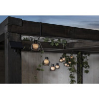 Produktbild för Ljusslinga solcell Smoky LED 2,7m