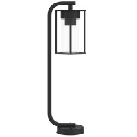 Produktbild för Utomhusgolvlampa svart 60 cm rostfritt stål