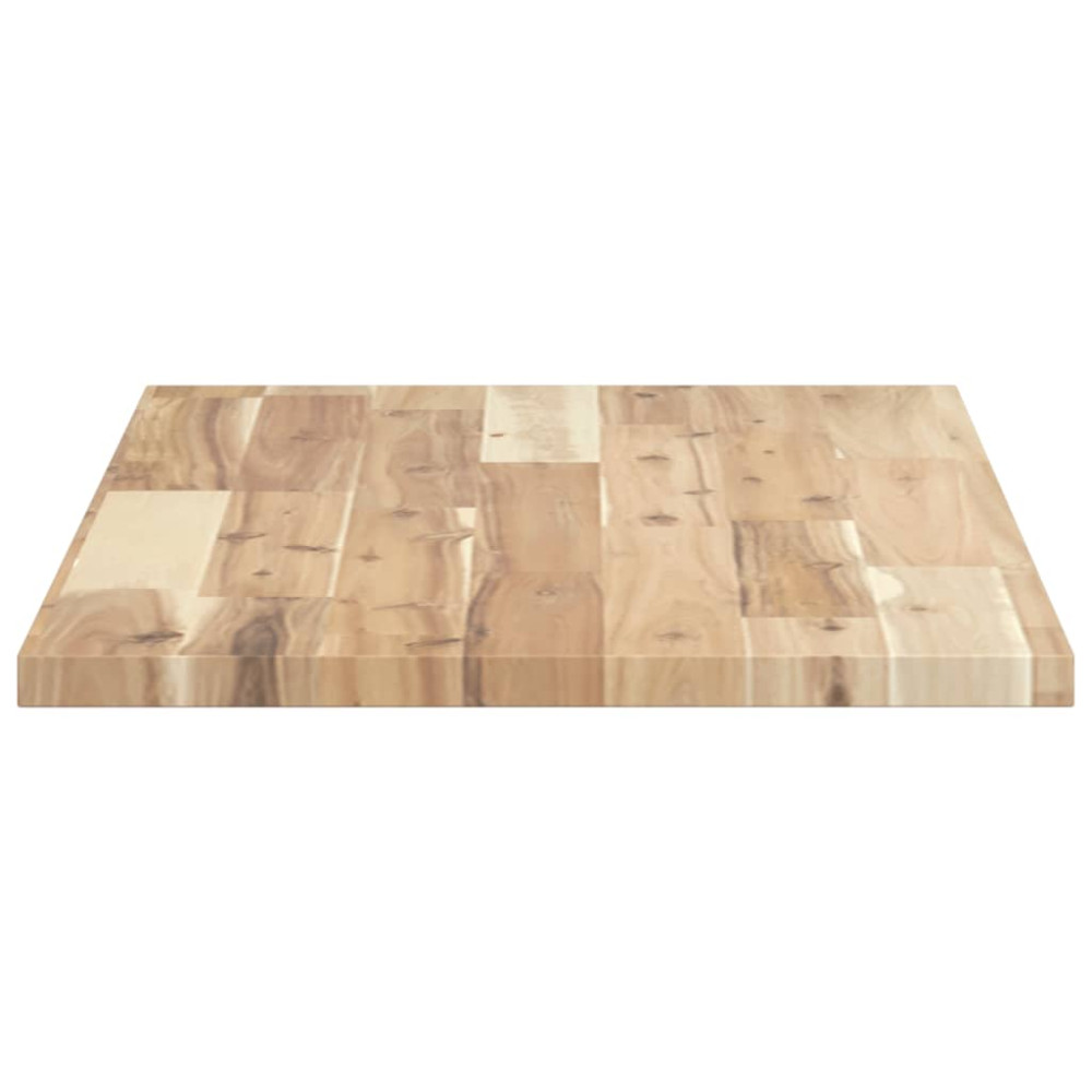 Produktbild för Bänkskiva för badrum obehandlad 100x40x2 cm massivt akaciaträ