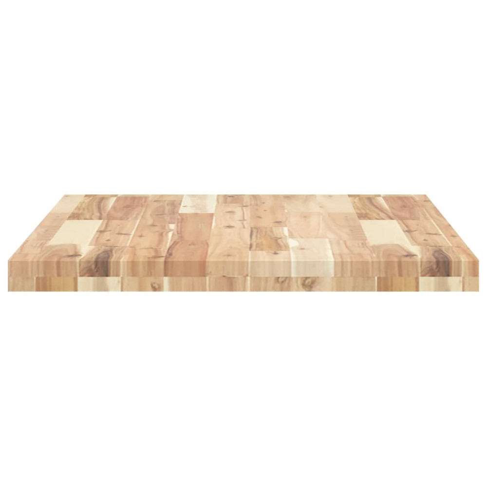 Produktbild för Bänkskiva för badrum obehandlad 80x60x4 cm massivt akaciaträ