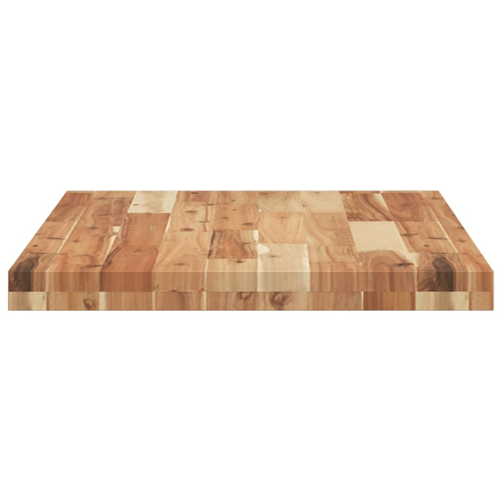 Produktbild för Bänkskiva för badrum behandlad 120x50x4 cm massivt akaciaträ