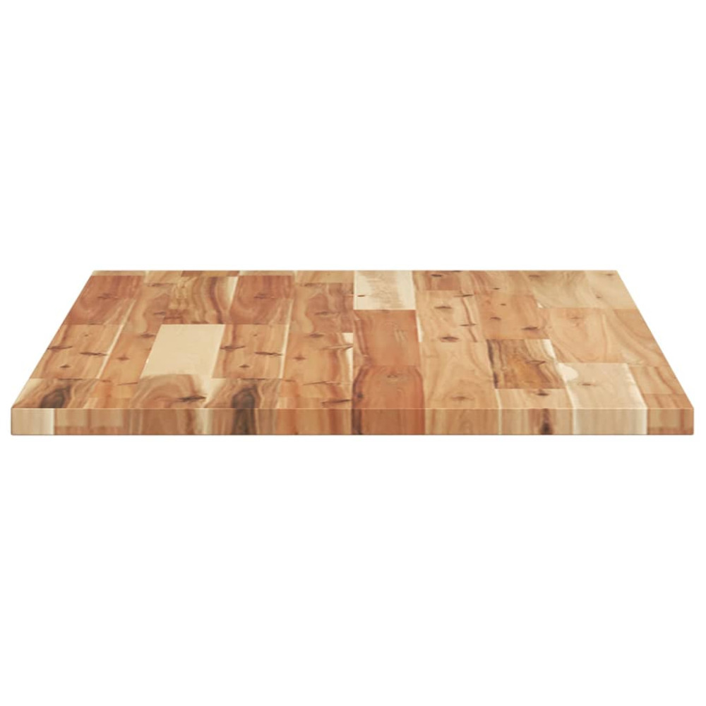 Produktbild för Bänkskiva för badrum behandlad 100x50x2 cm massivt akaciaträ