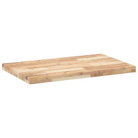 Produktbild för Bordsskiva obehandlad 60x50x4 cm massivt akaciaträ