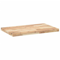 Produktbild för Bordsskiva obehandlad 60x50x4 cm massivt akaciaträ