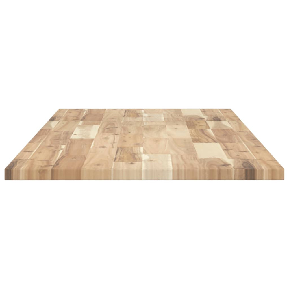 Produktbild för Bänkskiva för badrum obehandlad 140x50x2 cm massivt akaciaträ