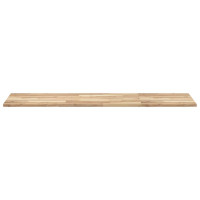 Produktbild för Bordsskiva obehandlad 120x50x2 cm massivt akaciaträ