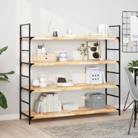 Produktbild för Bordsskiva 160x40x4 cm rektangulär massiv akacia