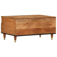 Produktbild för Soffbord 80x54x40 cm massivt mangoträ