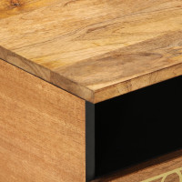 Produktbild för Soffbord 80x54x40 cm massivt mangoträ