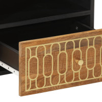 Produktbild för Soffbord 80x54x40 cm massivt mangoträ