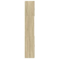 Produktbild för Högskåp sonoma-ek 80x42,5x249 cm konstruerat trä