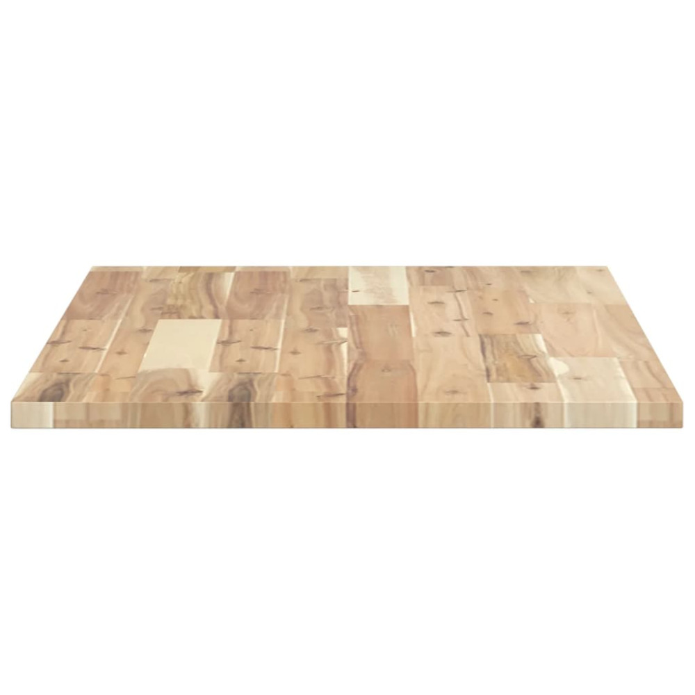 Produktbild för Bänkskiva för badrum obehandlad 60x50x2 cm massivt akaciaträ