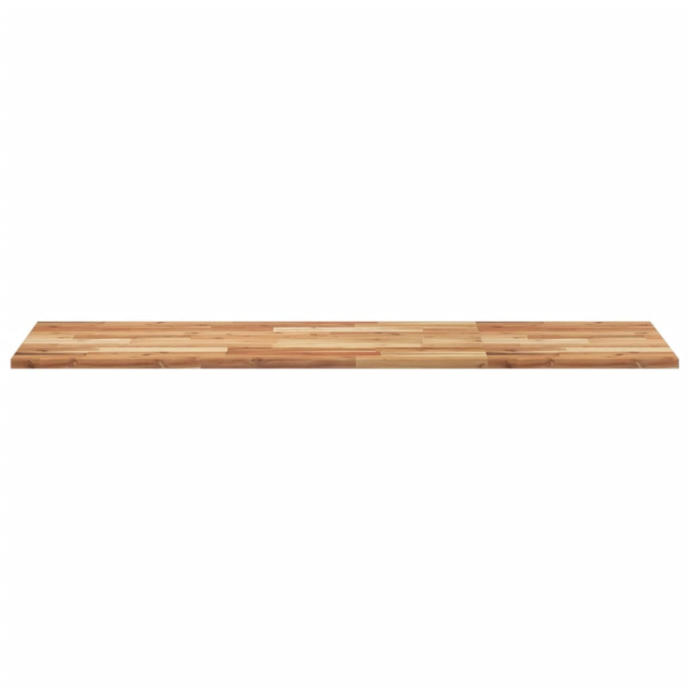 Produktbild för Bänkskiva för badrum behandlad 120x50x2 cm massivt akaciaträ
