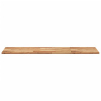 Produktbild för Bänkskiva för badrum behandlad 120x50x2 cm massivt akaciaträ