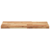 Produktbild för Bänkskiva för badrum behandlad 140x40x4 cm massivt akaciaträ