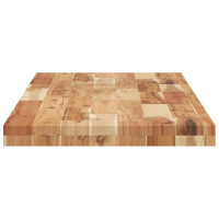 Produktbild för Bänkskiva för badrum behandlad 140x40x4 cm massivt akaciaträ
