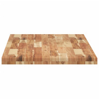 Produktbild för Bordsskiva behandlad 140x60x4 cm massivt akaciaträ