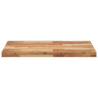 Produktbild för Bänkskiva för badrum behandlad 100x60x4 cm massivt akaciaträ