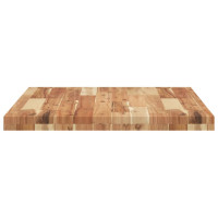 Produktbild för Bänkskiva för badrum behandlad 100x60x4 cm massivt akaciaträ