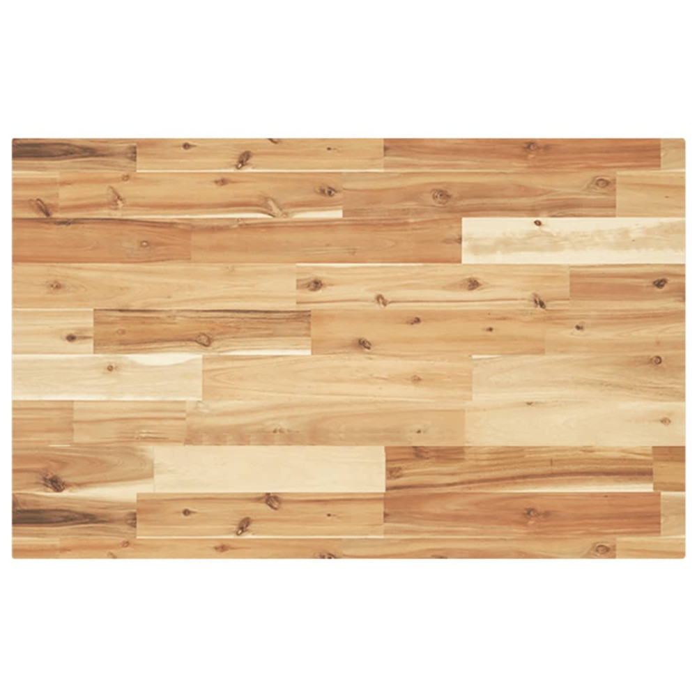 Produktbild för Bänkskiva för badrum behandlad 160x50x4 cm massivt akaciaträ