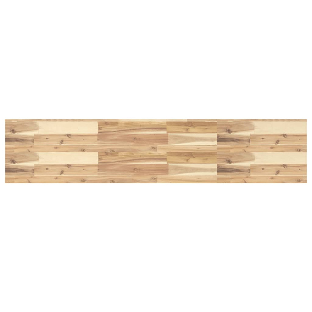 Produktbild för Bordsskiva 160x30x4 cm rektangulär massiv akacia