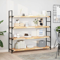 Produktbild för Bordsskiva 160x30x4 cm rektangulär massiv akacia