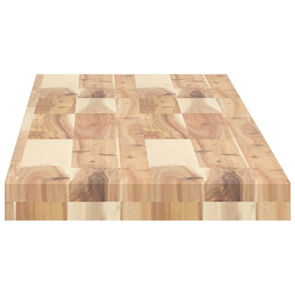 Produktbild för Bordsskiva 160x30x4 cm rektangulär massiv akacia