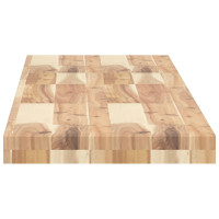 Produktbild för Bordsskiva 160x30x4 cm rektangulär massiv akacia