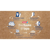 Produktbild för Packtejp TESA PCR PET 50mmx66m klar