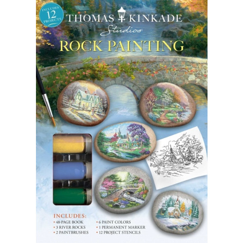 Simon & Schuster Thomas Kinkade Rock Painting (häftad, eng)