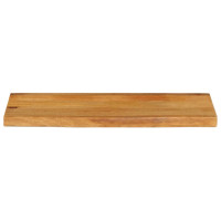 Produktbild för Bordsskiva 90x30x2,5 cm levande kant massivt mangoträ