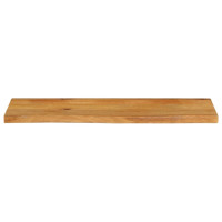 Produktbild för Bordsskiva 120x30x2,5 cm levande kant massivt mangoträ
