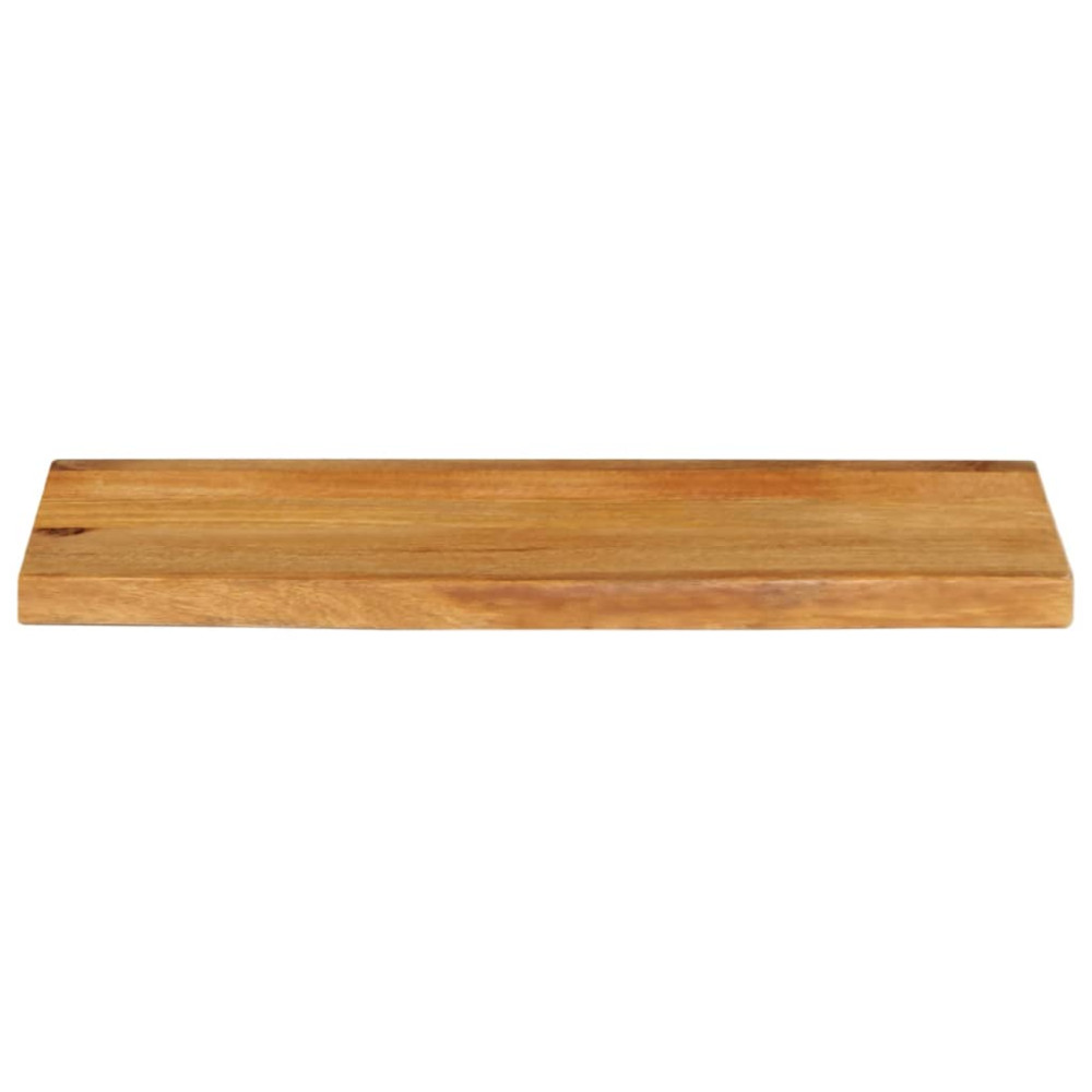 Produktbild för Bordsskiva 90x40x2,5 cm levande kant massivt mangoträ