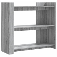 Produktbild för Konsolbord grå sonoma 100x35x90 cm konstruerat trä
